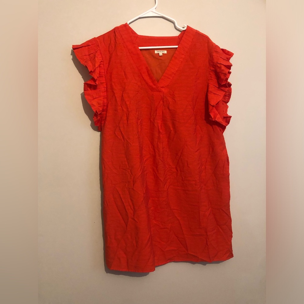 NWOT Jodifl Sample Red Dress - Picture 1 of 4